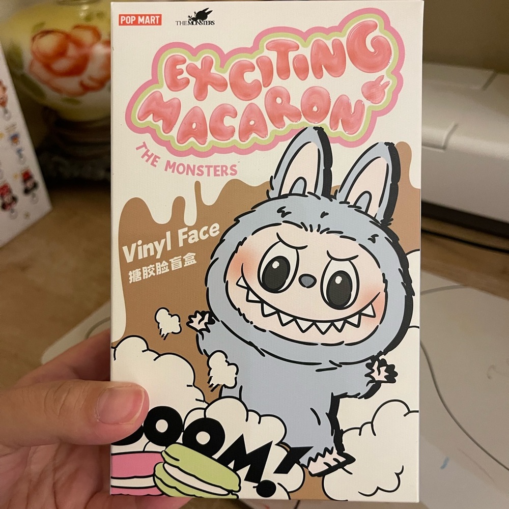 AUTHENTIC NEW Pop Mart LABUBU Exciting Macaron Plush - Lychee Berry (SEALED BOX)